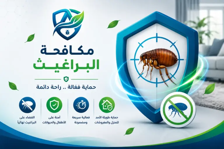 مكافحة البراغيث